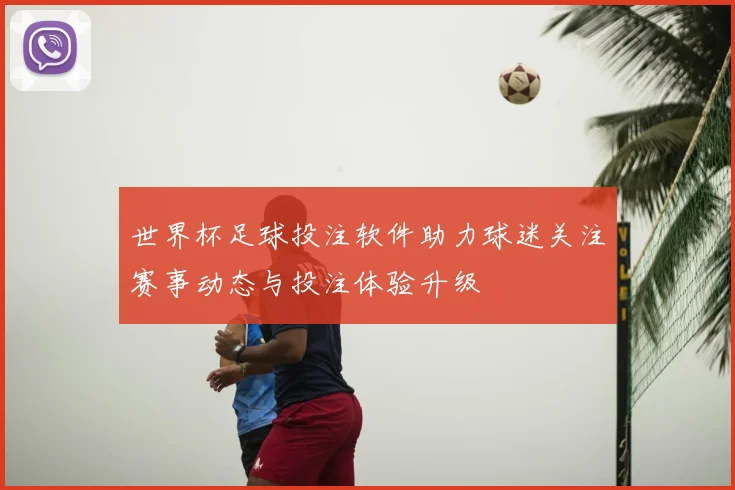 世界杯足球投注软件助力球迷关注赛事动态与投注体验升级