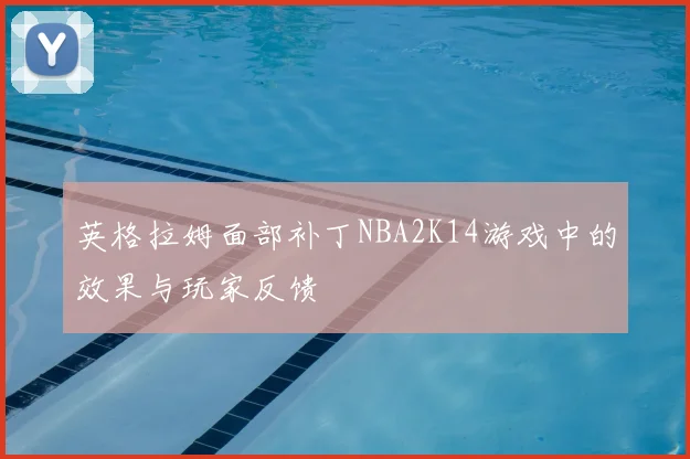 英格拉姆面部补丁NBA2K14游戏中的效果与玩家反馈