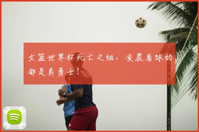 女篮世界杯死亡之组,凌晨看球的都是真勇士!